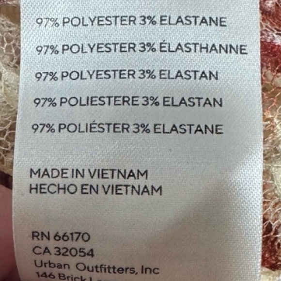 #3 NEW! Free People “Solana” Lace Crop Top w/ Cinched Front - Picture 9 of 9